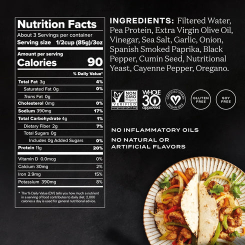 Abbot's Butcher 10 Abbot's, Fajita Chickn, Ounce