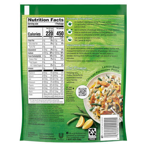 4.3 oz,(Pack 4) Knorr Pasta Sides For a Delicious Quick Pasta Side Dish Parmesan No Artificial Flavors