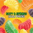 2 Pack (65 Count) Fruit Slices - Pound Bulk - Assorted Fruit Jelly Candy - Unwrapped Wedges - Old Fashioned Jelly Candy