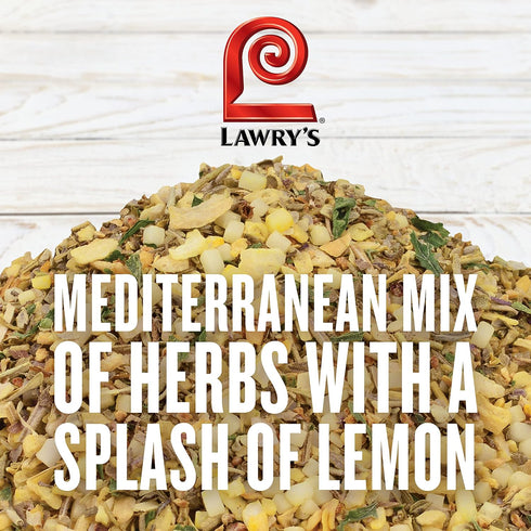 20 oz 20 Lawry's Key West Style Lemon, Basil & Thyme Seasoning, - One Ounce Container of Lemon, Basil and Thyme