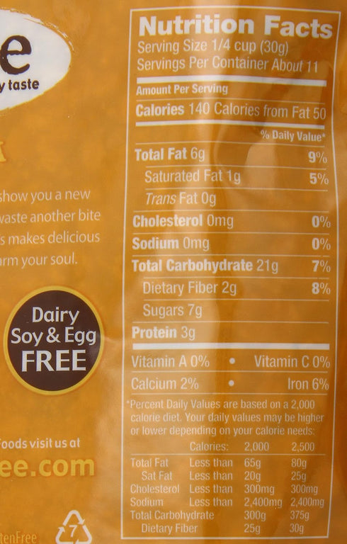 Udi's 12 (Pack 3) Gluten Free Granola, Original, Ounce