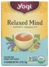 Yogi Tea, Relaxed Mind, 16 Count, Packaging May Vary