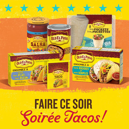 510g/18 oz Old El Paso Burrito Dinner Kit, {Imported from Canada}