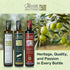 16.9 oz (Pack 2) Masserie di Sant'Eramo Flavorful Italian Extra Virgin Olive Oil Cold Pressed - Robust Olive Oil