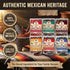 6 Pack (24oz Dried Peppers Bundle - Ancho, Guajillo, Pasilla, Arbol, Chipotle, Cascabel Total). By Amazing Chiles