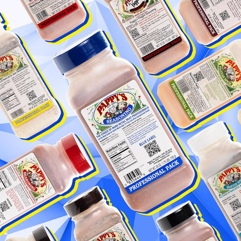 Pappy's Choice Seasonings - Less Salt. Perfect for bbq and smoked brisket, steak, beef, chicken, fajita, hogs, rib