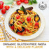 8.8 oz Pack 2 Morelli Organic Gluten Free Linguine Pasta Made With Corn - Vegan Corn Noodles, Imported Organic Pasta