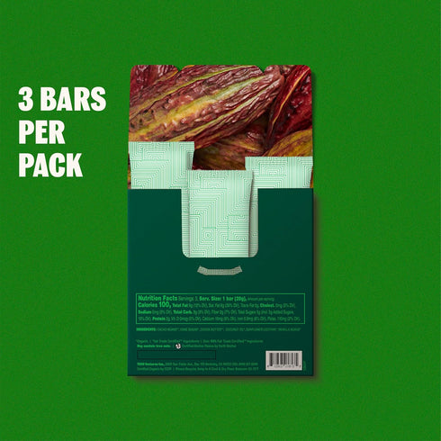 75% (10 pack) (2.1oz TCHO Dark Duo Dark Chocolate Bars | Plant Based, Organic & Fair Trade | Non GMO, Non-Dairy, Vegan