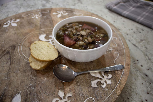 16 oz (Pack 1) Seasoned Ten Bean Soup Ragin Cajun