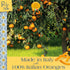6 Pack (3.5 oz 100 Perle di Sole Candied Orange Peels Dipped in Sugar - Italian Candied Orange Peel Slices for Baking