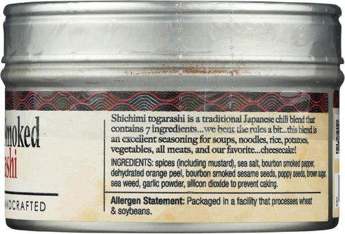 Bourbon Smoked Togarashi Seasoning