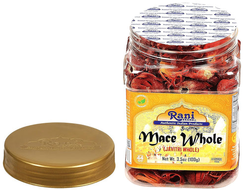 Rani Mace Whole (Javathri), 3.5oz (100g) PET Jar, All Natural, Vegan, Gluten Friendly, Kosher