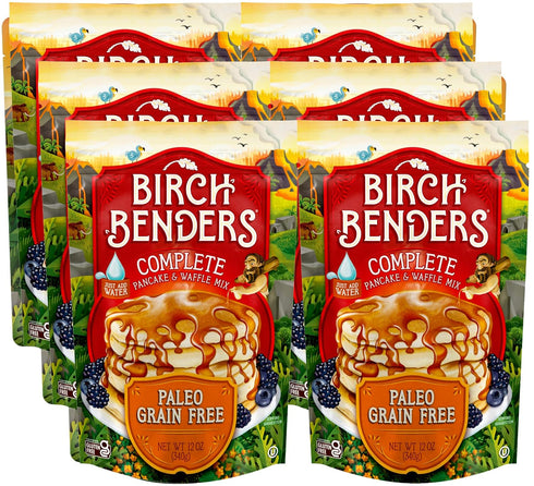 Birch Benders Paleo Pancake And Waffle Mix 12 oz (Pack of 6)