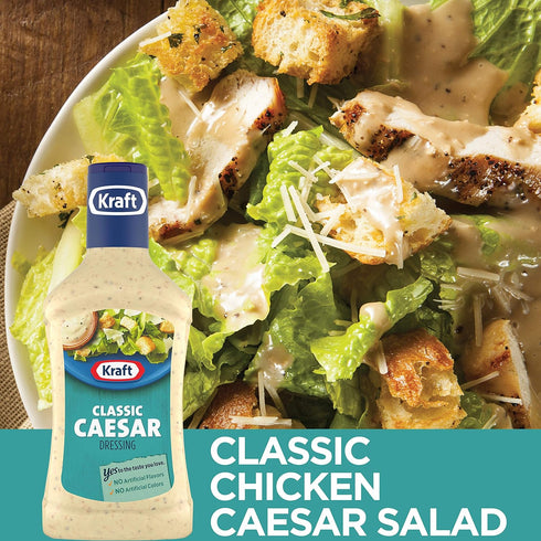 Kraft (16 oz Pack 6) Classic Caesar Salad Dressing fl Bottles