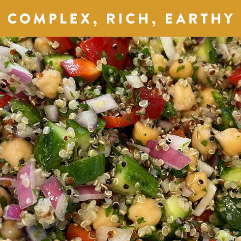 12 oz SIMPLi Regenerative Organic Certified Tri-Color Quinoa, Ancient Grain, Complete Plant-Based Protein, Naturally