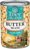 Eden Butter Beans, 15 Ounces