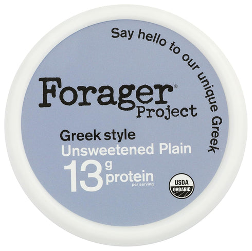 24 OZ FORAGER PROJECT Organic Plain Greek Cashew Yogurt