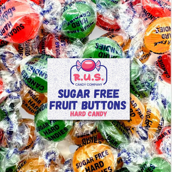 Sugar Free Assorted Fruit Disc Hard Candy | R.U.S. Candy Company |
