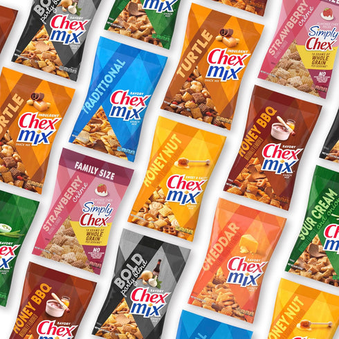 Chex Mix 1.03 Oz (Pack 60) Simply , Strawberry Yogurt