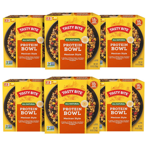 Tasty Bite Mexican Protein Bowl, 8.8 Ounce, Pack of 6, Ready to