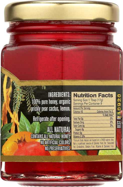 CHERIS DESERT HARVEST Prickly Pear Cactus Honey, 5.4 OZ