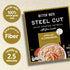 Packets, 12.3 OZ 10 (Pack 6) Better Oats Steel Cut Instant Oatmeal Apples and Cinnamon Flavor with Flax Seeds and Whole