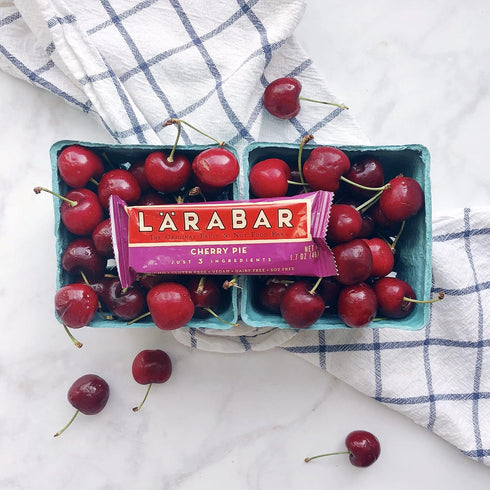 1.7 oz 8 Larabar Cherry Pie, Gluten Free Vegan Fruit & Nut Bars, bars, ct