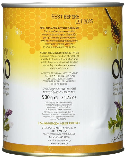 Orino 900g Honey with Thyme, , can