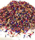 Edible Flower Sprinkles - 100% Natural Cornflower Fireworks Petals for Herbal Tea, Cupcakes, Desserts