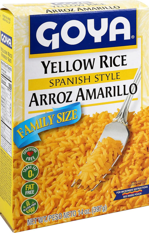 Pack, 14 oz, 2-Pack Goya Yellow Rice Mix Family