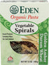 Eden Foods Organic Pasta Vegetable Spirals - 12 oz