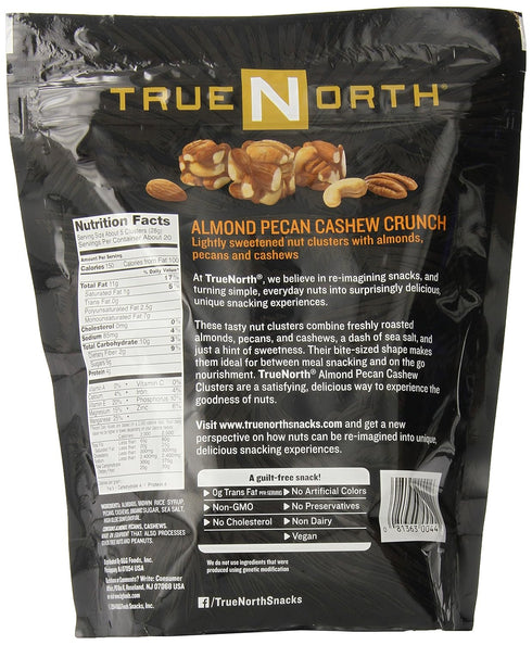 True North 20oz (567g) Almond Pecan Cashew Clusters