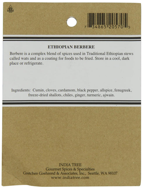 India Tree Ethiopian Berbere, 1 Ounce