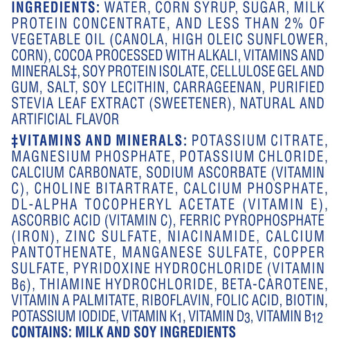 6 Count 8 oz. Carnation Breakfast Essentials Rich Milk Chocolate Nutritional Drink fl. Bottles