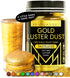 MONÉGASQUE Gold Edible Glitter for Drinks - 15g Edible Glitter for Cakes & Cocktails, Shimmer Powder
