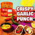 (3 Chili Crisp No-Floating Oil bottles medium hot) spicy chilli crisp crunch. Crispy garlic & onion "no-oil" chili oil
