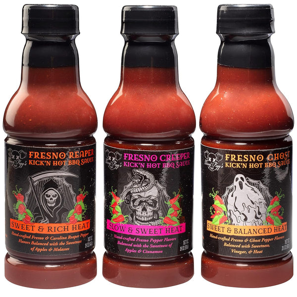 Tony Pigg's Kick'n Hot BBQ Sauce Variety Pack (3 pk, 19oz ea-
