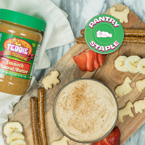 26 Oz Teddie All Natural Peanut Butter, Smooth