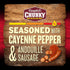 18.8 oz (Pack 12) Campbells Chunky Soup, Spicy Chicken and Sausage Gumbo, Can