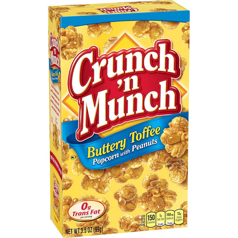 Crunch 'n Munch Buttery Toffee Popcorn with Peanuts
