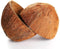 Natural Coconut Bowl Halves, 2 Pack for Handicraft, Pet Feeder, Candle Maker, Christmas & Halloween Decor