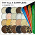 Infused Sea Salt Sampler Set, Finishing Salt for Seasoning, Gourmet Cooking Gift, 0.5 oz x Bundle of 6