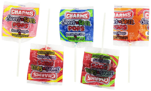 AlwaysDirect Charms 48 Pack Sweet & Sour Pops