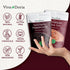 12 oz 2 lb 2 Set Viva Doria Tellicherry Whole Black Peppercorns, & Himalayan Pink Salt, Coarse Grain, | Salt and Pepper