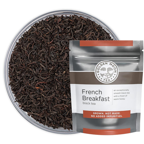 Golden Moon Tea French Breakfast Black Tea - Loose Leaf, Non GMO