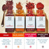 Set 4 The Mediterranean Dish Everyday Spice Bundle - Allspice, Coriander, Cardamom and Cumin - Essential Mediterranean