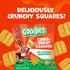 Multipack, 32 Packs Goodies Cinna-Toast Squares Puffed Grain Kids' Snack Snack