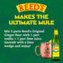 (12OZ Reed's, Original Ginger Beer, Great Tasting All Natural Craft Ginger Beer with Fresh Ginger Root Bottle)