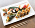 KIMNORI Sushi Nori Seaweed Sheets – 100 Half Cut Size Yaki Roasted Rolls Wraps, Resealable Bag, 100% Natural Laver, 130