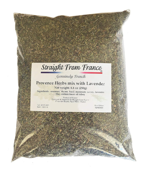 Straight From France Provence Herbs with Lavender Seasoning from France (8.8 Ounce (Pack of 1))